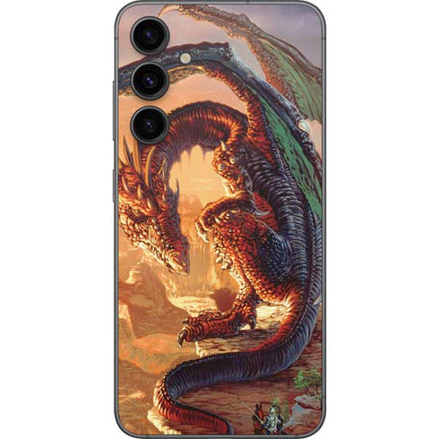 Bravery Misplaced Dragon and Knight by Ed Beard Jr Galaxy S23 FE Skin