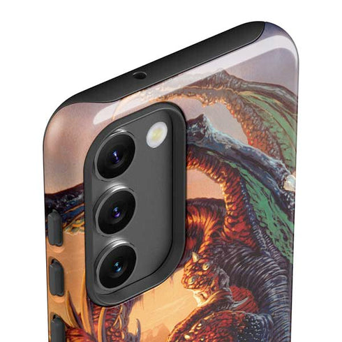 Ed Beard Jr. Bravery Misplaced Dragon and Knight Galaxy S23 Plus Pro Case