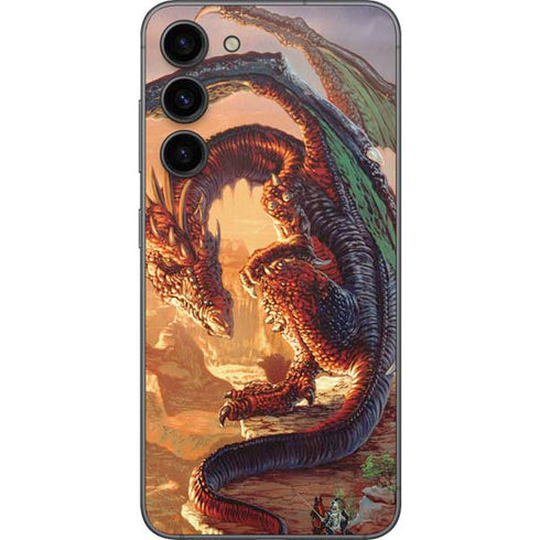 Ed Beard Jr. Bravery Misplaced Dragon and Knight Galaxy S23 Plus Skin