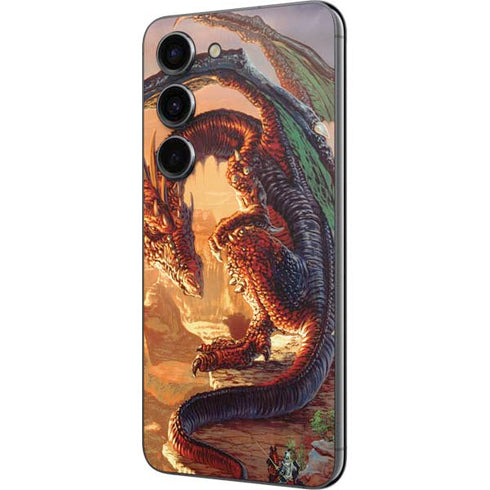 Ed Beard Jr. Bravery Misplaced Dragon and Knight Galaxy S23 Skin
