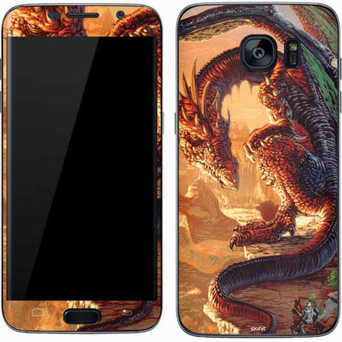 Ed Beard Jr. Bravery Misplaced Dragon and Knight Galaxy S7 Skin