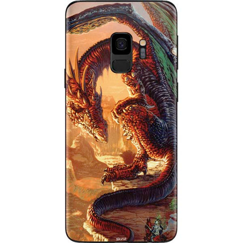Ed Beard Jr. Bravery Misplaced Dragon and Knight Galaxy S9 Skin