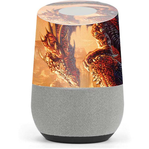 Ed Beard Jr. Bravery Misplaced Dragon and Knight Google Home Skin