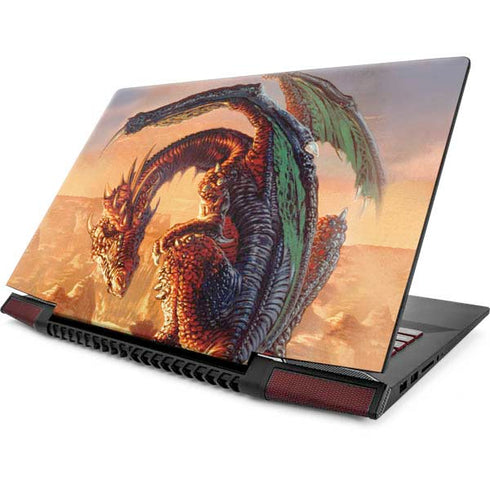 Ed Beard Jr. Bravery Misplaced Dragon and Knight Lenovo IdeaPad Skin