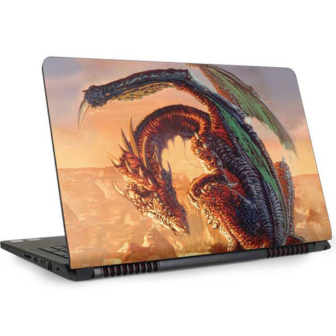 Ed Beard Jr. Bravery Misplaced Dragon and Knight Dell Inspiron Skin