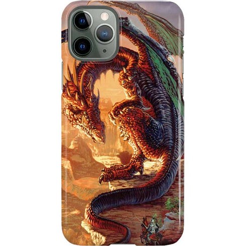 Ed Beard Jr. Bravery Misplaced Dragon and Knight iPhone 11 Pro Lite Case