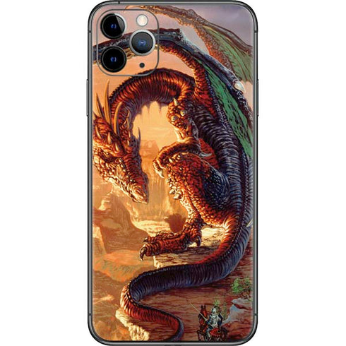 Ed Beard Jr. Bravery Misplaced Dragon and Knight iPhone 11 Pro Max Skin