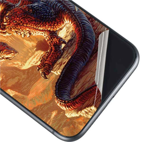 Ed Beard Jr. Bravery Misplaced Dragon and Knight iPhone 11 Skin
