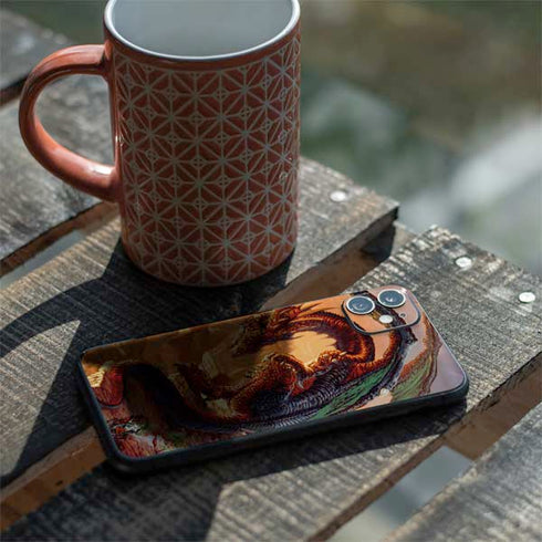 Ed Beard Jr. Bravery Misplaced Dragon and Knight iPhone 11 Skin