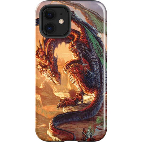 Ed Beard Jr. Bravery Misplaced Dragon and Knight iPhone 12 Impact Case