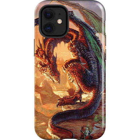 Ed Beard Jr. Bravery Misplaced Dragon and Knight iPhone 12 Mini Impact Case