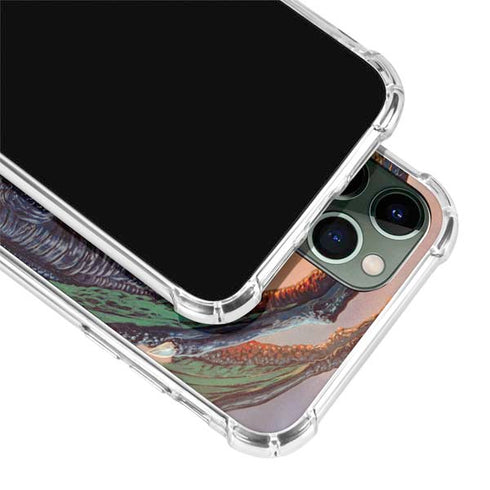 Ed Beard Jr. Bravery Misplaced Dragon and Knight iPhone 12 Pro Clear Case
