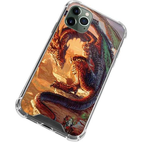 Ed Beard Jr. Bravery Misplaced Dragon and Knight iPhone 12 Pro Max Clear Case