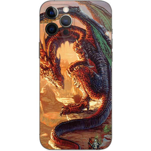 Ed Beard Jr. Bravery Misplaced Dragon and Knight iPhone 12 Pro Max Skin