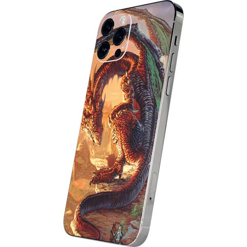 Ed Beard Jr. Bravery Misplaced Dragon and Knight iPhone 12 Pro Skin