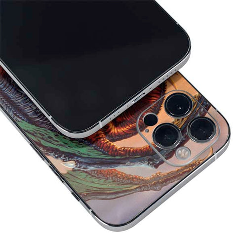 Ed Beard Jr. Bravery Misplaced Dragon and Knight iPhone 12 Pro Skin