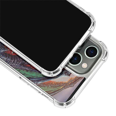 Ed Beard Jr. Bravery Misplaced Dragon and Knight iPhone 13 Pro Clear Case
