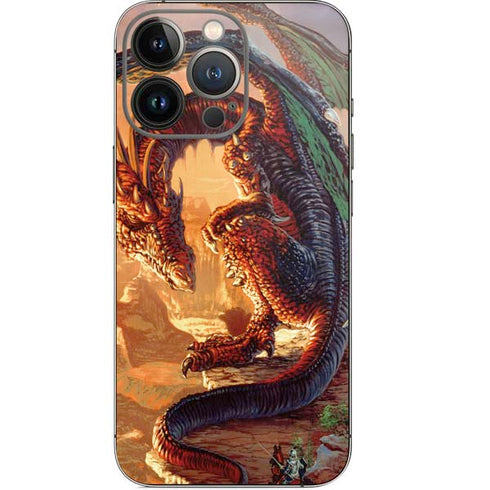 Ed Beard Jr. Bravery Misplaced Dragon and Knight iPhone 13 Pro Skin