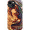 Bravery Misplaced Dragon and Knight by Ed Beard Jr iPhone 15 Plus Impact Case