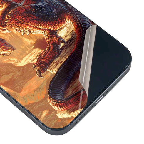 Ed Beard Jr. Bravery Misplaced Dragon and Knight iPhone 14 Plus Skin