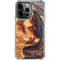 Bravery Misplaced Dragon and Knight by Ed Beard Jr iPhone 15 Pro Clear Case