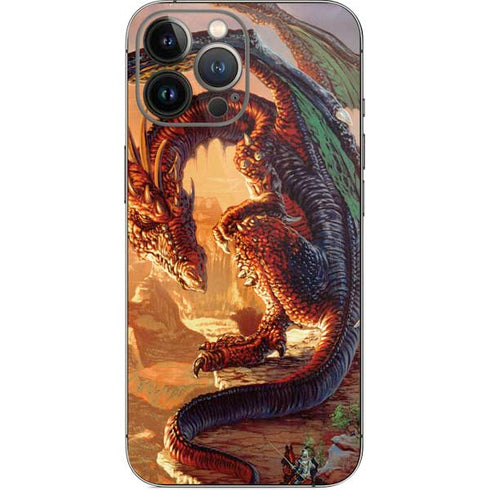 Ed Beard Jr. Bravery Misplaced Dragon and Knight iPhone 14 Pro Max Skin