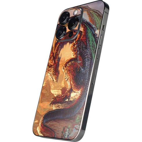 Ed Beard Jr. Bravery Misplaced Dragon and Knight iPhone 14 Pro Skin