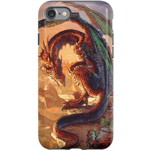 Ed Beard Jr. Bravery Misplaced Dragon and Knight iPhone SE (2nd & 3rd Gen) Pro Case