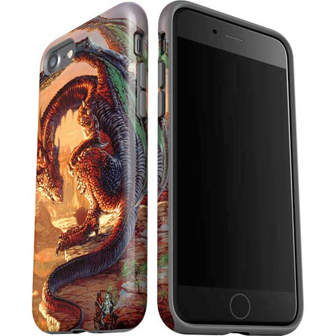 Ed Beard Jr. Bravery Misplaced Dragon and Knight iPhone SE (2nd & 3rd Gen) Pro Case