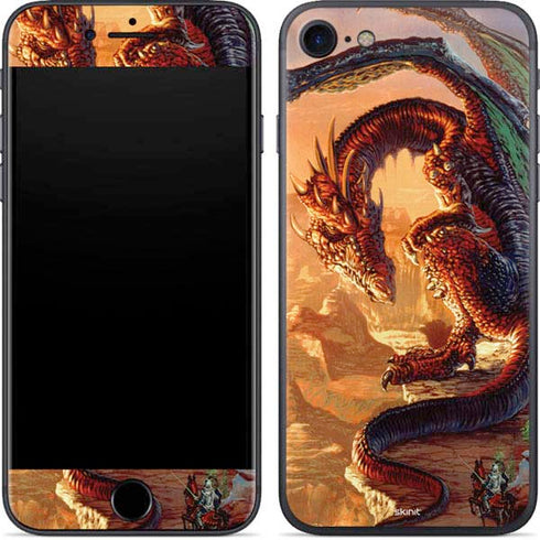 Ed Beard Jr. Bravery Misplaced Dragon and Knight iPhone SE (2nd & 3rd Gen) Skin