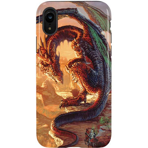 Ed Beard Jr. Bravery Misplaced Dragon and Knight iPhone XR Pro Case