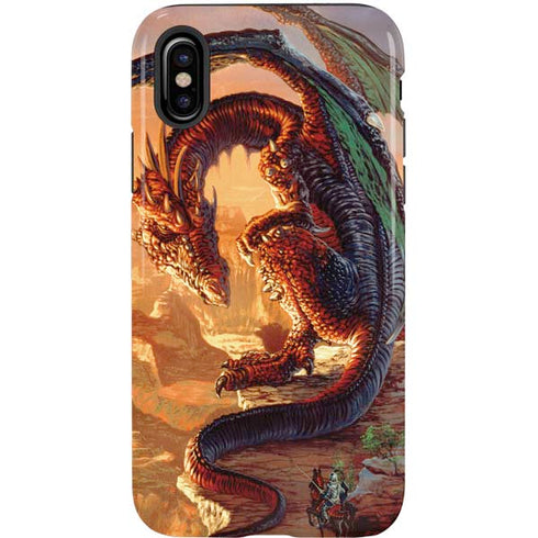 Ed Beard Jr. Bravery Misplaced Dragon and Knight iPhone XS Pro Case