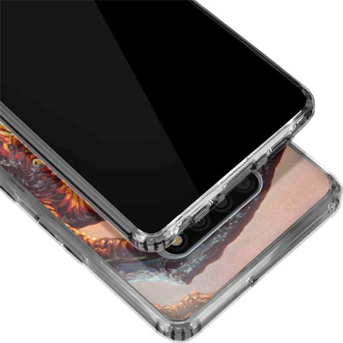 Bravery Misplaced Dragon and Knight by Ed Beard Jr LG Stylo 6 Clear Case