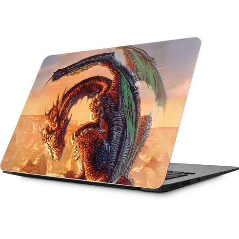 Ed Beard Jr. Bravery Misplaced Dragon and Knight Apple MacBook Skin