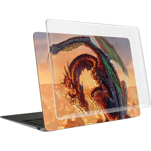 Bravery Misplaced Dragon and Knight by Ed Beard Jr MacBook Air 13in M1 (2021) Case plus Skin