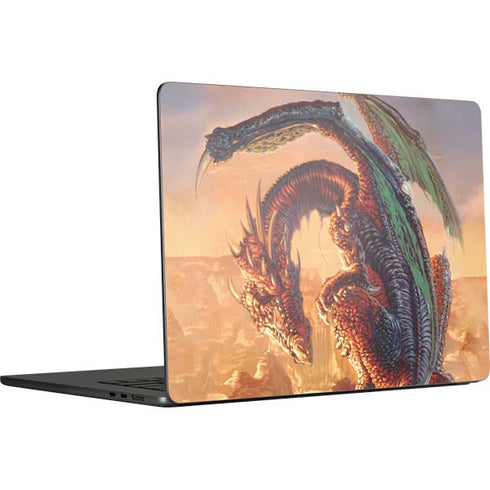 Ed Beard Jr. Bravery Misplaced Dragon and Knight MacBook Air 15 in (2023) Skin