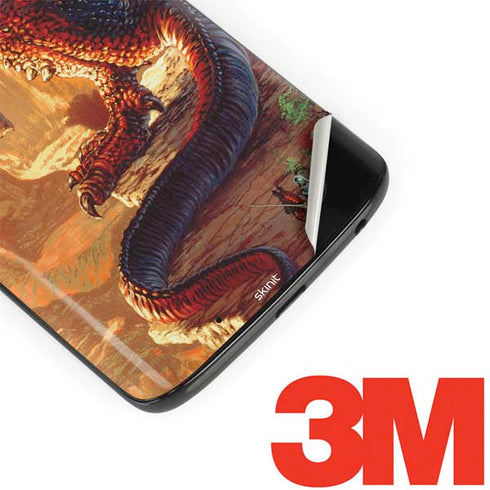 Ed Beard Jr. Bravery Misplaced Dragon and Knight Moto G6 Skin