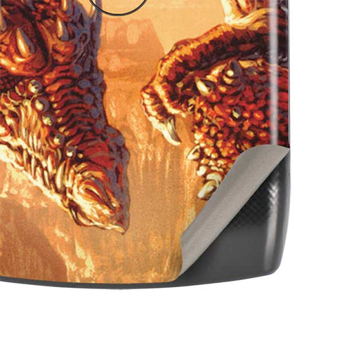 Ed Beard Jr. Bravery Misplaced Dragon and Knight Motorola RAZR Skin