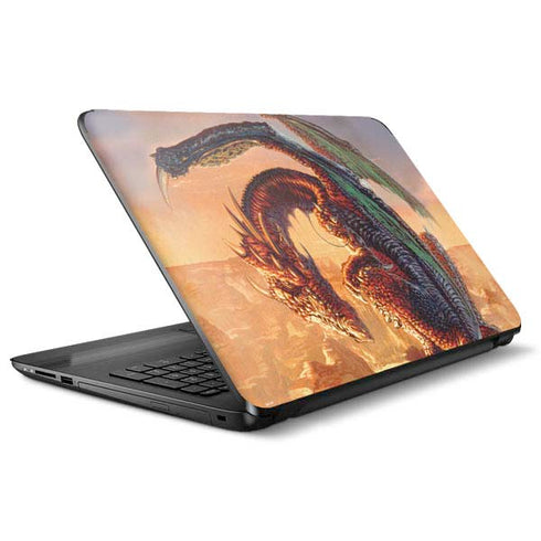 Ed Beard Jr. Bravery Misplaced Dragon and Knight HP Notebook Skin