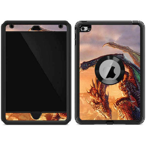 Ed Beard Jr. Bravery Misplaced Dragon and Knight Otterbox Defender iPad Skin
