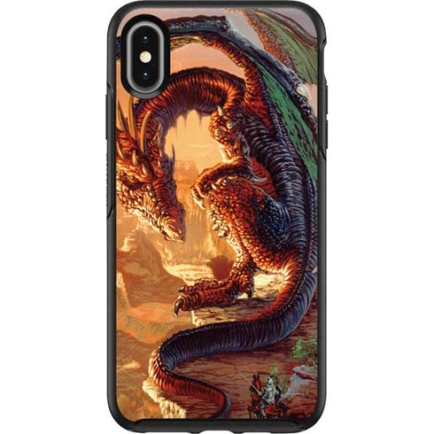 Ed Beard Jr. Bravery Misplaced Dragon and Knight Otterbox Symmetry iPhone Skin