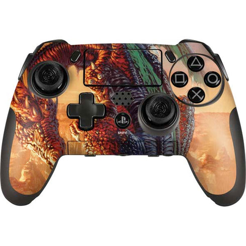 Ed Beard Jr. Bravery Misplaced Dragon and Knight PlayStation Scuf Vantage 2 Controller Skin