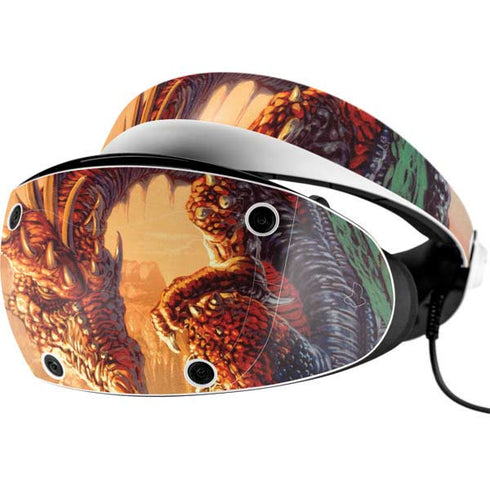 Ed Beard Jr. Bravery Misplaced Dragon and Knight PlayStation VR2 Skin