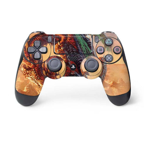 Ed Beard Jr. Bravery Misplaced Dragon and Knight PS4 Controller Skin