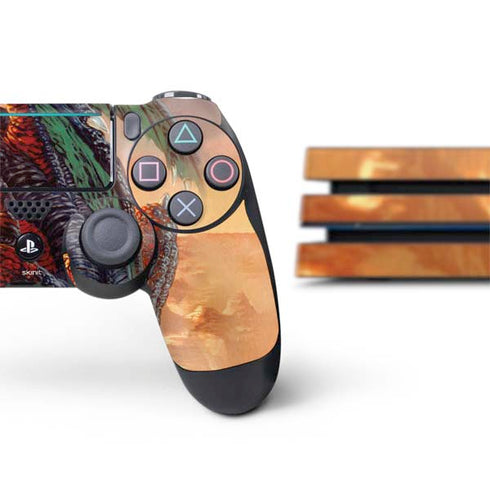 Ed Beard Jr. Bravery Misplaced Dragon and Knight PS4 Pro Bundle Skin