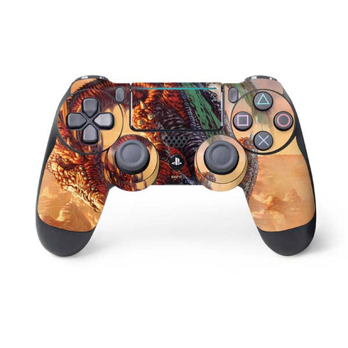 Ed Beard Jr. Bravery Misplaced Dragon and Knight PS4 Pro/Slim Controller Skin