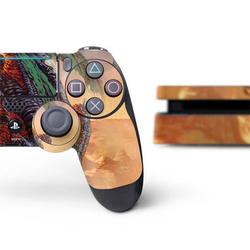 Ed Beard Jr. Bravery Misplaced Dragon and Knight PS4 Slim Bundle Skin