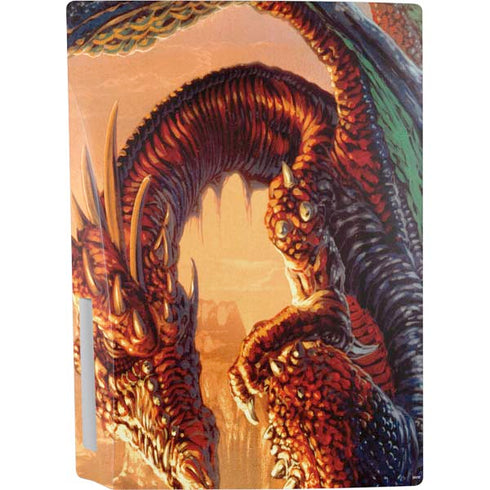 Ed Beard Jr. Bravery Misplaced Dragon and Knight PS5 Console Skin