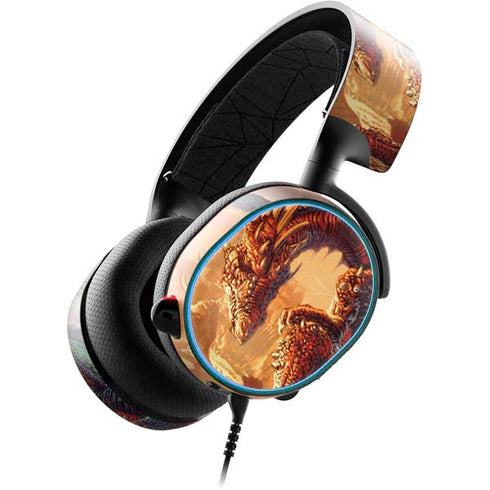 Ed Beard Jr. Bravery Misplaced Dragon and Knight SteelSeries Arctis 3 Skin
