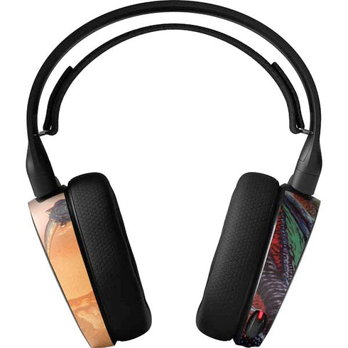 Ed Beard Jr. Bravery Misplaced Dragon and Knight SteelSeries Arctis 3 Skin